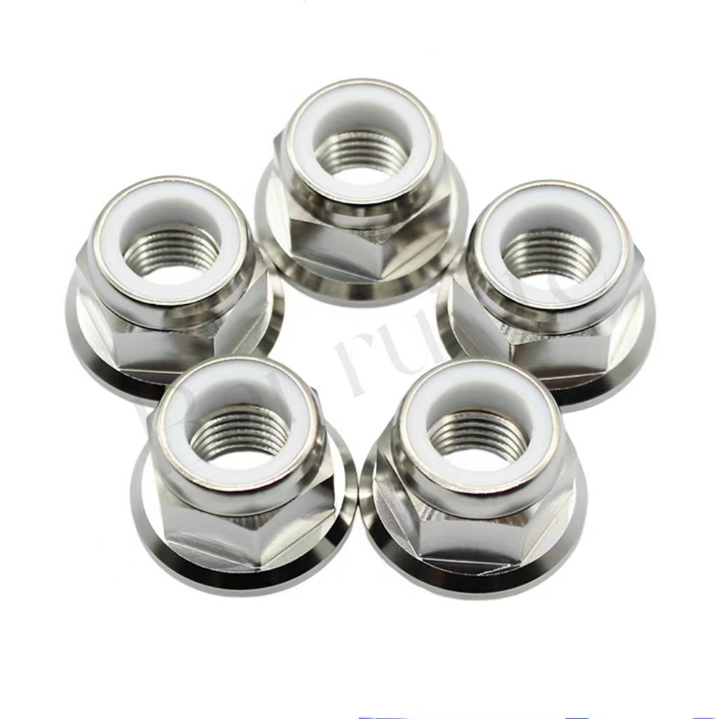 Factory Price of Titanium Nylon Lock Nuts Self-Lock Nylon Insert Nut Factory Price of Titanium Nylon Lock Nuts Self-Lock Nylon Insert Nut